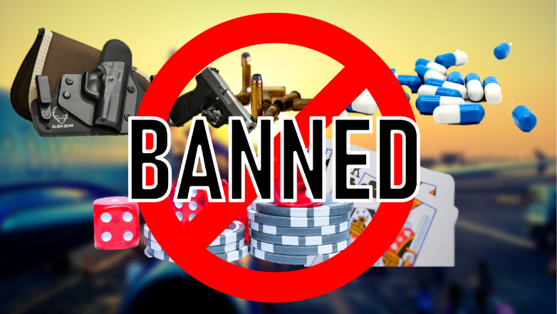 Banned Things in Dubai