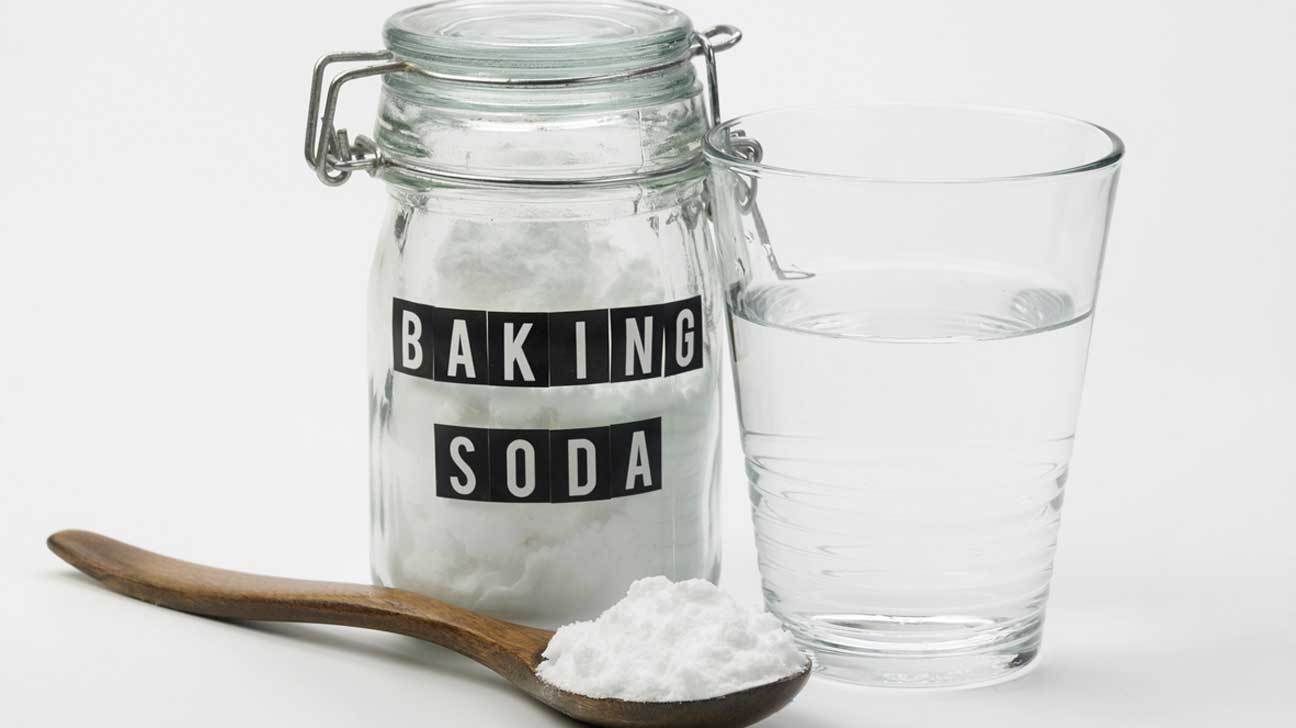 Baking Soda Mixed with Water