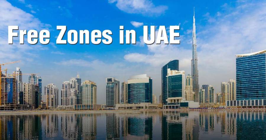 Locations of UAE Free Zones