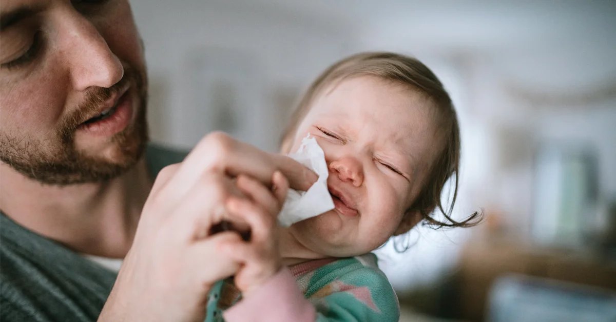 Cold and Flu to a cute infant